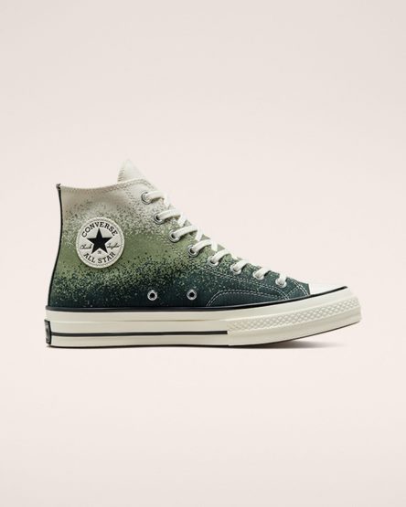 Tenis Converse Chuck 70 Scatter Dye Cano Alto Feminino Pretas | PT A08731T